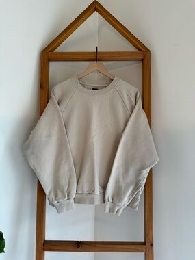 GAP Cream Crewneck Pullover
